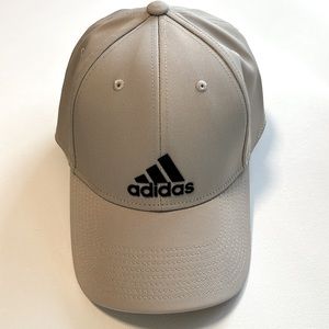 NWOT Men's adidas Decision 3 Baseball Hat. Wonder Beige.